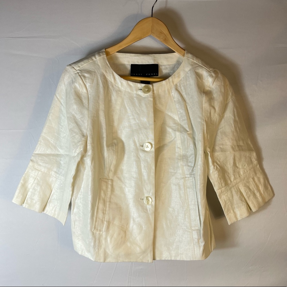 Yansi Fugel Linen Top